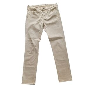 AG Adriano Goldschmied The Prima Cigarette Leg Tan Size 25 R